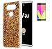 Produktbild LG V20/LG V20 Dual H990DS/H990N(2016) Hülle mit Panzerglas,ISENPENK Ultra Slim Silikon Soft TPU Crystal Clear Transparent Bling Bling Pailletten Glitzer Case,Wasserdicht Shockproof Anti Slip Stoßfest Protection Durchsichtig Handyhülle,Thin Silicon Glitter Shinning Cover Bumper Schutzhülle Tasche für LG V20/LG V20 Dual H990DS/H990N(2016) 5.7Zoll-[gold]+Panzerglas/Schutzglas/Displayschutzfolie