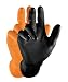 Produktbild Grippaz Nitril-Handschuhe Schwarz (50 Stück) | Gr. S | Arbeitshandschuhe extrem robust & rutschfest ohne Puder | ideal für Werkstätten, Mechanik & Industrie | patentierter Schuppenprägung