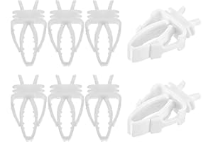 BOBOZHONG Vogelkäfig Futterhalter,8 Stück Vögel Haustier Futterspender Clips Kunststoff Tintenfischhalter für Vogelkäfig Papageien Obst Gemüse Feeder Clip für Vögel,Hamster,Papageien,Kleintiere