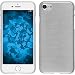 Produktbild PhoneNatic Case für Apple iPhone 8 Hülle Silikon weiß brushed + 2 Schutzfolien