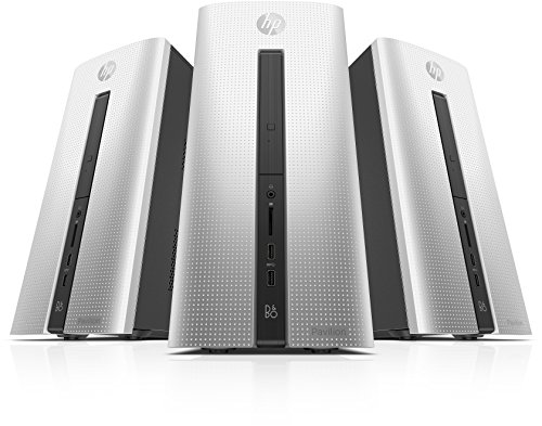HP Pavilion 550-230ng Desktop-PC (AMD A10-8750 APU, 8GB RAM, 1TB HDD, AMD Radeon (TM) R9 370, DVD, Windows 10) silber - 6