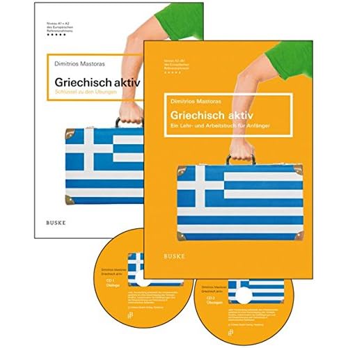 Griechisch aktiv - Set: Lehr- und Arbeitsbuch, Schlüssel zu den Übungen, zwei mp3-CDs und eine Lernkarte Griechisch aktiv - Set: Lehr- und Arbeitsbuch, Schlüssel zu den Übungen, zwei mp3-CDs und eine Lernkarte