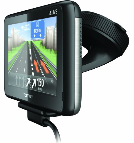 TomTom GO LIVE 1005 Europe - Navegador GPS con mapas de España y Europa (Bluetooth, TMC)