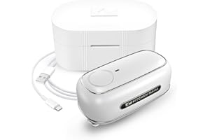 Apriscatole ricaricabile Orbit One di Kitchen Mama: Funzionamento a mani libere, ricarica di tipo C, spegnimento automatico, bordo liscio (bianco)