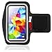 Produktbild Bingsale Samsung Galaxy S5 / Samsung Galaxy S5 Neo Original Neoprene Deluxe Dual Fit Easy Fit Freizeit und Sport Armband Armtasche in Schwarz