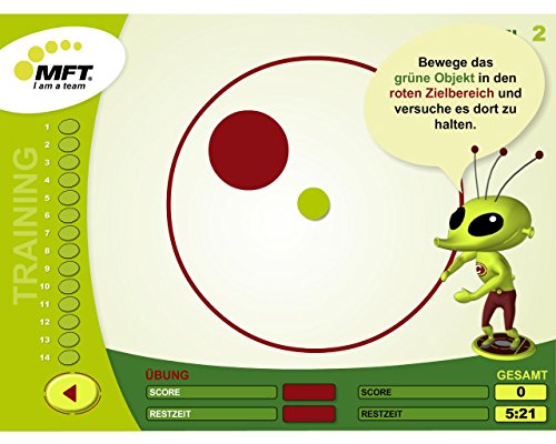 MFT Trainings und Therapiegerät Challenge Disc 2.0 Bluetooth, grau-grün, 44, 9005 - 13