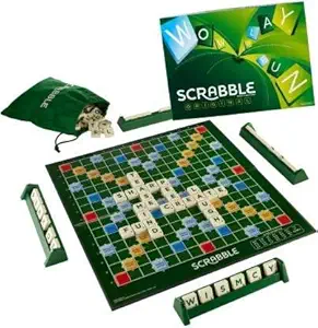 Laemenoz Crossword Scrable Board Game | Big Size Spelling Game for Kids & Adult Multi-Player Board Game for Kids