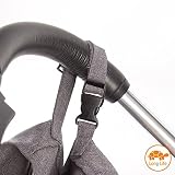 DIAGO 30052.75276 Deluxe Kinderwagentasche grau/orange - 3
