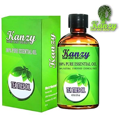 KANZY© - 120 ml Huile Essentielle d'Arbre à Thé BIO - Tea Tree Essential Oil - 100% Pure - 120ml