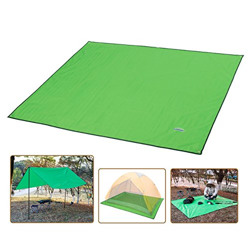 Preisvergleich Produktbild Overmont Wasserdicht Faltbar Matte Zeltmatte Campingdecke Picknickdecke Stranddecke für Camping Wandern Picknick Strand Outdoor