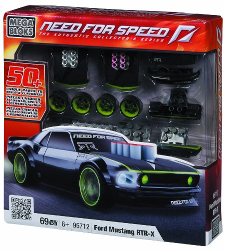 Preisvergleich Produktbild Mega Bloks 95712 - Need for Speed Ford Mustang RTR-X