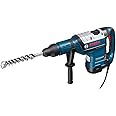 Bosch Professional GBH 8-45 DV rotary hammer (1,500 W, drilling diameter in concrete with rotary hammers: 12–45 mm, max.impact energy: 12.5 J, SDS max., incl. grease tube, auxiliary handle, in case)
