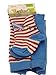 TUPTUSIE Baby Boys Cotton Tights Aeroplane Stripe Red/Royal 8A7 (68-74cm (6-12 Months), Red/Royal Blue)