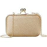 abendtasche gold zalando Multi Occasions and Multifunktional: Wafly Kettentasche Damen Klein ist ein perfektes Accessoire für Hochzeiten, Cocktailpartys, Geburtstag, Verabredungen, Partys, Bankette, Abschlussball oder Familientreffen. Es kann als Handtasche, Umhängetasche, etc
