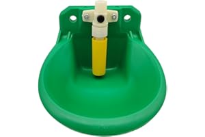 HOUTOKIT Sheep Water Bowl Automatic Drinking Tool Farm Animal Feeder Drinking Plastics Trough for Goat Cattle Pig Dog