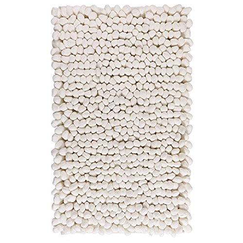 Badteppich Bodhi Aquanova Elfenbein 3 Größen, Größe:60x60
