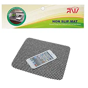 ARNV ASMAT Car Dashboard Anti-Slip Mat for All Cars (Black)