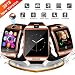 Produktbild Bluetooth Smartwatch, Sport Uhr Fitness Tracker Wasserdicht, Schrittzähler Uhr, Schlaftracker, Stoppuhr für Herren Damen Alarm Anruf SMS Whatsapp Beachten Kompatible für Smartphone Android Handy