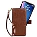 Produktbild COCASES Kompatibel mit iPhone XR Hülle, Multi-Funktion Schutzhülle, 2in1 Herausnehmbare Geldbörse Style Leder Tasche RFID Schutz mit Magnetverschluss (6.1", Braun)