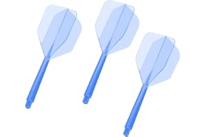 BCBF 3 Pezzi all-in-One Freccette Professionali,Accessori per Freccette Stabilizzate Asta per Freccette, Kit Freccette Bersaglio, Adatto per Punte Freccette in Plastica e Acciaio