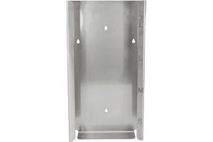 MEDI-INN+ Acier Inox Support pour Gants Distributeur D'Acier Inoxydable Nitrile Medi-Inn - argent, 4-fach (für 4 Boxen)