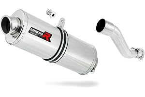 DOMINATOR EXHAUST SYSTEM XT 600 2KF 2NF Escape Moto Deportivo OVAL Silenciador Dominator Exhaust Racing Slip-on 1987 1988 1989