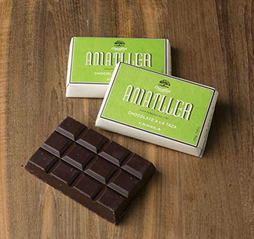 Preisvergleich Produktbild Amatller Spanische Trinkschokolade mit Zimt / Blockschokolade