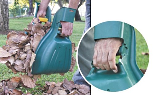 Laubgreifer – mit ergonomisch geformten Griffen und sehr stabilen Schaufeln, 2 Stück - 2