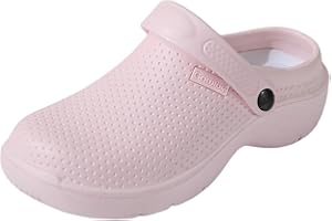 R-ISLAND Sabots sanitaires pour femme, adulte, fabriqués en EVA, antidérapants et légers, parfaits pour le travail hospitalier et clinique.