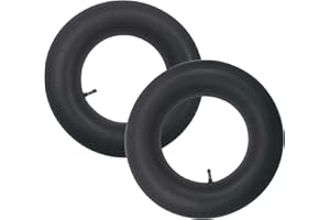 CFYTHYAB 2 Pcs 3.50-8 Wheelbarrow Inner Tubes, Bent Valve for Barrow Sack Trolley, Cart