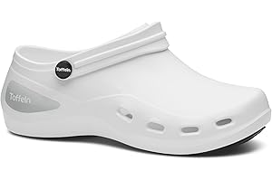Toffeln AktivKlog Clogs – Lightweight, Comfortable, Breathable, Slip Resistant, Theatre Clogs - Shock Absorbing Anti-Static Materials, Microfibre Insole, Perfect for Nurses & Doctors