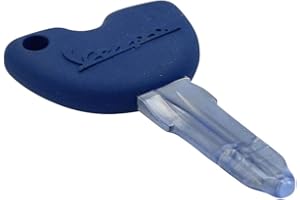 CITOMERX Original Schlüsselrohling kompatibel mit Piaggio Vespa ET4 GT GTS GTV LX LXV 125 200 250 300 Schlüssel Artikelnummer 656873