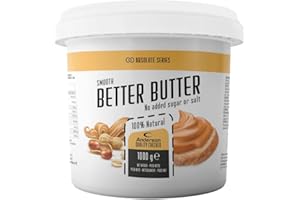 ANDERSON PROFESSIONAL SPORT SUPPLEMENTS Absolute Series | 100% Better Butter (1000g) | Beurres Protéinés | Beurre d'arachide (1000g) 100% Naturel