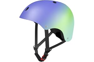 LANOVAGEAR Casco da ciclismo, Casco da Skateboard per Roller Skating Sci Casco Leggero Bicicletta Casco per Uomini Donne Bambini Casco