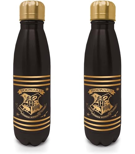 Half Moon Bay Harry Potter Hedwig Wasserflasche – 500 Ml Metallflasche Mit 3D-Deckel