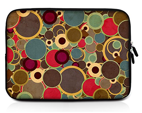 Sidorenko Designer Laptophülle für Laptops mit einer Bildschirmdiagonale von 33-33,8 cm ( 13-13,3 Zoll, MacBook Air, Macbook Pro Retina Display ) neopren max. Geräteabmessungen 32,5 cm x 23 cm