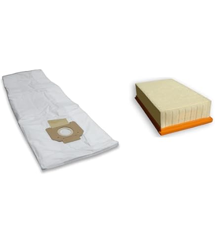 vhbw 10x Filtersack kompatibel mit Hilti WVC 40 M Absauggerät - Papier