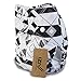 iZiv(TM) Newborn Organic Infant Waterproof/Adjustable/Reusable/Washable Pocket Cloth Diaper Fit Babies 0-3 Years(Modern Style)