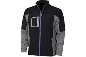 PRO-QUIP Proquip Mens PX7 Stormforce Pro Golf Jacket - Black/Grey - M