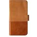 Produktbild holdit Selected Wallet Case for iPhone X Brown Leather Suede