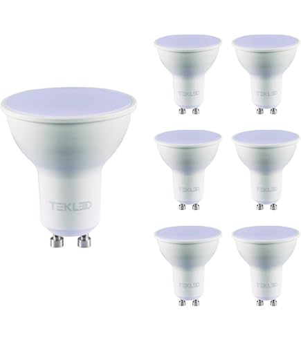 GU10 LED Dimmable Bulbs – 4000K 650LM 7W, Neutral White, 85+ CRI, Track Lighting, 10-Pack, ETL Listed (Replaces 50W Halogen)