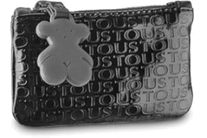 Tous Kobiety Lindsay, Portfel, Czarny, 13x8x1 cm