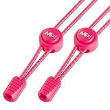 ✔ OHNE SCHLEIFEN - Die Silikon Schnellschnürsenkel sind elastisch und perfekt geeignet für Kinder und Erwachsene, die es eilig haben. Einfach Festziehen und loslaufen. Super einfach und schnell.