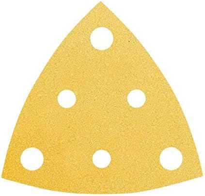 77 x 77 x 77 mm Gold Won DELTA-Discs GRIP P240 6 Drawer=100 pcs Perforated VE
