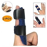 👉 【Ajustable para todos los tamaños de dedos El material de aluminio duradero especial se puede conformar de acuerdo con los dígitos lesionados de los pacientes, la placa de flexión permite ajustes fáciles. La férula de soporte de los dedos se adapta perfectamente a los anchos de los dedos, por lo tanto, la férula del dedo del gatillo de las manos se puede usar en cualquier dedo o pulgar. Incluyendo el dedo medio, índice, anular o meñique, es ideal para hombres, mujeres y niños.