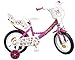 Produktbild Toimsa 14 ZOLL Kinderfahrrad Mädchenfahrrad Kinder Kinderrad Fahrrad Rad Bike SWEET FANTASY