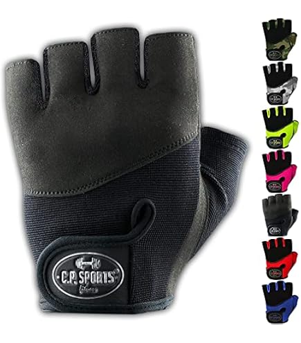Guanti Fitness da Donna - Nero/Viola - L Gorilla Wear