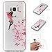 Produktbild Galaxy S8 Case, Anlike Schutzhülle Handytasche Cover Case Weiche TPU Silikon Schlank Flexibel Handy Hülle für [Samsung Galaxy S8 (5,8 Zoll)] Malerei Stil Design - Schmetterling Engel
