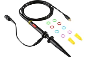SainSmart Probe for Digital Oscilloscope DSO211 DSO212 DSO213 Oscilloscope Probe MCX Probe x1-amp-x10 60 MHz Black (1 Piece)