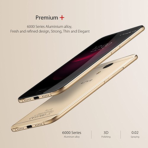 UMIDIGI Plus 5.5 inch Android 6.0 Unlocked 4G Sim Free Smartphone Helio P10 Octa Core Dual SIM 4GB RAM 32GB ROM Mobile… - Image 3